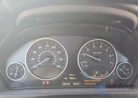 2015 BMW 320 I из США, поврежденный, VIN WBA3B1G50FNT07076